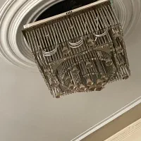 لوستر کریستالی کنترل دار ۳ عدد