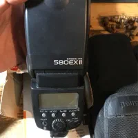 فلاش دوربین Canon speedlight 580EXII|دوربین عکاسی و فیلم‌برداری|تهران, جوانمردان (اندیشه)|دیوار