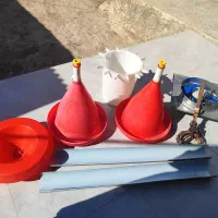 اثاث مرغ داری با فن نوع آصلن استفاده نشده
