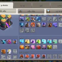 اکانت کلش اف کلنز تاون ۱۴ نیمه مکس|کنسول، بازی ویدئویی و آنلاین|زنجان, |دیوار