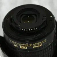 لنز دوربین عکاسی نیکون Nikon 18-55 afp|دوربین عکاسی و فیلم‌برداری|قم, باغ کرباسی|دیوار