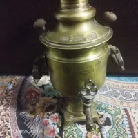 سماور برنجی 1لیتری