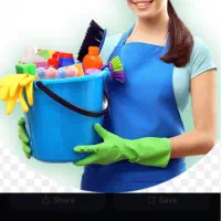 خانم اراسته برای تمیز کاری منزل پیام بده