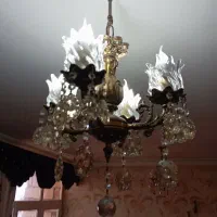 لوستر 4 شاخه|لوستر و چراغ آویز|تبریز, |دیوار