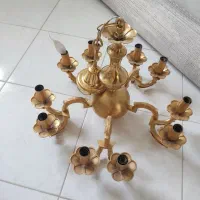 لوستر تمام برنج مدل علی