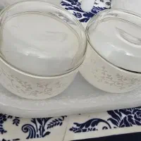 سرویس غذاخوری 12نفره آرکوپال آمریکایی بارفتن|ظروف سرو و پذیرایی|تهران, حکیمیه|دیوار