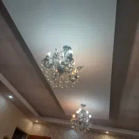 دو عدد لوستر برنزی سالم