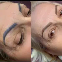 روشن کردن ابروهای تیره بدون ریمو