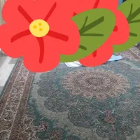 یک جفت فرش ۹ متری ۷۰۰ شانه در حد نو،تراکم ۲۲۵۰