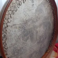 دف مدل سما.دو مهر.همراه با کاور ویک دفتر نت نویسی.