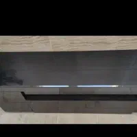 میز تلویزیون گلس مشکی تمیز|میز تلویزیون|بومهن, |دیوار