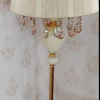 آباژور ایستاده کنار سالنی