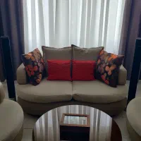 نیم ست چهارنفره چرم