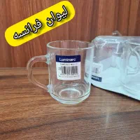 لیوان دسته دار فرانسه مدل محک ساده|ظروف سرو و پذیرایی|تهران, قلمستان|دیوار