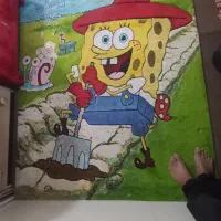 فرش کودک همراه با پادری اشانتیون