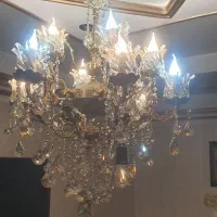 لوستر برنجی|لوستر و چراغ آویز|قرچک, میرزائی جنوبی|دیوار