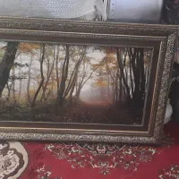 تابلو فرش منظره در حد نو|تابلو فرش|خمینیشهر, |دیوار