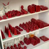 انواع سفارشات شمع .گیفت.سنگ مصنوعی پذیرفته میشود