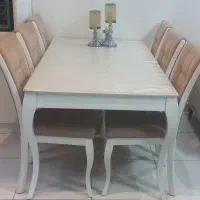 میز غذاخوری ۶ نفره مارک رئال|میز و صندلی غذاخوری|رشت, استقامت ۱|دیوار