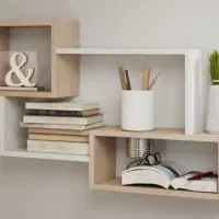 استند چوبی|کتابخانه، شلف، قفسه‌های دیواری|شیراز, دارالرحمه|دیوار