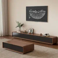 میز تلویزیون چوبی عرض 2 متر مدل ANSE