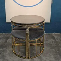 میز نهار خوری فلزی اقساط|میز و صندلی غذاخوری|ساوه, |دیوار