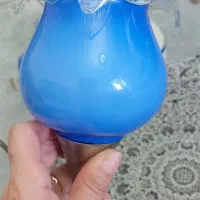 لوستر با دو مدل حباب