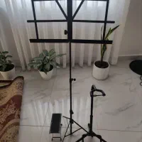 زیر پایه و پایه گیتار به علاوه پایه نت|گیتار، بیس، امپلیفایر|رشت, کوی حسینی|دیوار