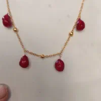 گوشواره یلدایی وگردنبند|بدلیجات|دورود, |دیوار