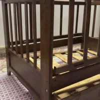 گهواره چوبی|تخت و صندلی بچه|قم, هنرستان|دیوار