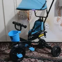 سه چرخه کودک نو مارک دلیجان|دوچرخه، اسکیت، اسکوتر|مشهد, طلاب|دیوار