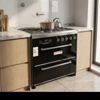اجاق گاز طرح فر استیل