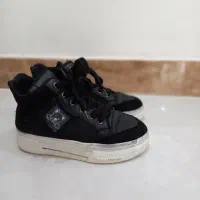 کتونی دخترانه مشکی سایز 37