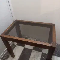 چهار عدد میزعسلی شیشه ای سالم|مبلمان خانگی و میز عسلی|قزوین, |دیوار