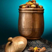 تولیدی عمده ظروف چوبی خراطی|عمده‌فروشی|رشت, پیرکلاچای|دیوار