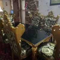 میز ناهارخوری سلطنتی شیک و تمیز مناسب هر دکوراسیون
