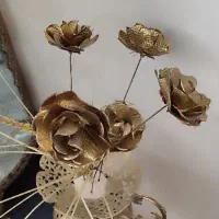 گلدان برنز|صنایع دستی و سایر لوازم تزئینی|قم, قلعه کامکار|دیوار