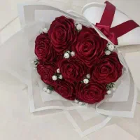 گل ربانی و رز شاینی|گل مصنوعی|زاهدان, |دیوار