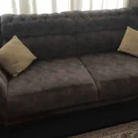 مبل هفت نفره به همراه میز وسط ودوتاعسلی