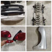 لوازم ۲۰۶ (کمک و فنر و چراغ و سپر و ..)