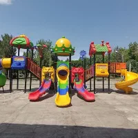 مجموعه بازی کد۳۹۹مبلمان شهری پلی اتیلن تاب سرسره