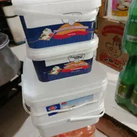 فروش دبه پنیر|ظروف نگهدارنده، پلاستیکی، یک‌بارمصرف|خرم‌آباد, |دیوار