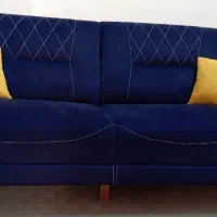 مبل نیم ست پنج نفره دو رنگ