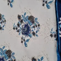 پرده گیپور ترک باوالان مخمل گل برجسته شاین دار۲۴۰۰|پرده، رانر، رومیزی|بهمن, |دیوار