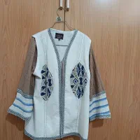 مانتو شلوار ست لنین