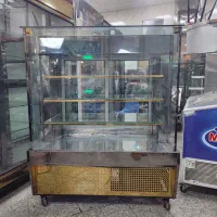 یخچال مکعبی ویترینی 120سانتی در حد نونو