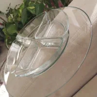 اردو خوری چهار تایی با سینی گرد برند پاشا باغچه