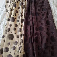 پرده حریر با دو والان با کلیه لوازم|پرده، رانر، رومیزی|قائم‌شهر, |دیوار