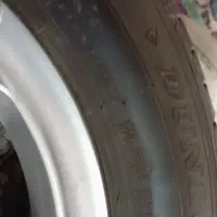 چار حلقه لاستیک دانلوپ با رینگ پنج پر اروند