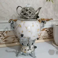 سماور گازی طرح سنگ ۶لیتری|سماور، چایساز، قهوهساز|پاکدشت, پاکدشت (مامازند)|دیوار